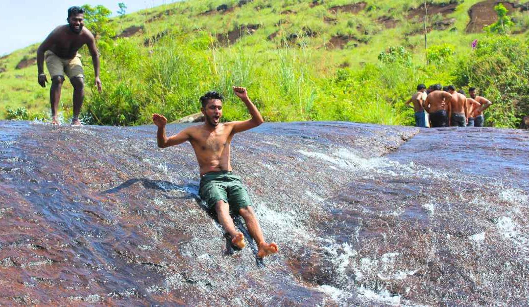 Patna Sliding Rock Deniyaya Sri Lanka